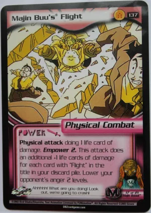 137 Majin Buu's Flight