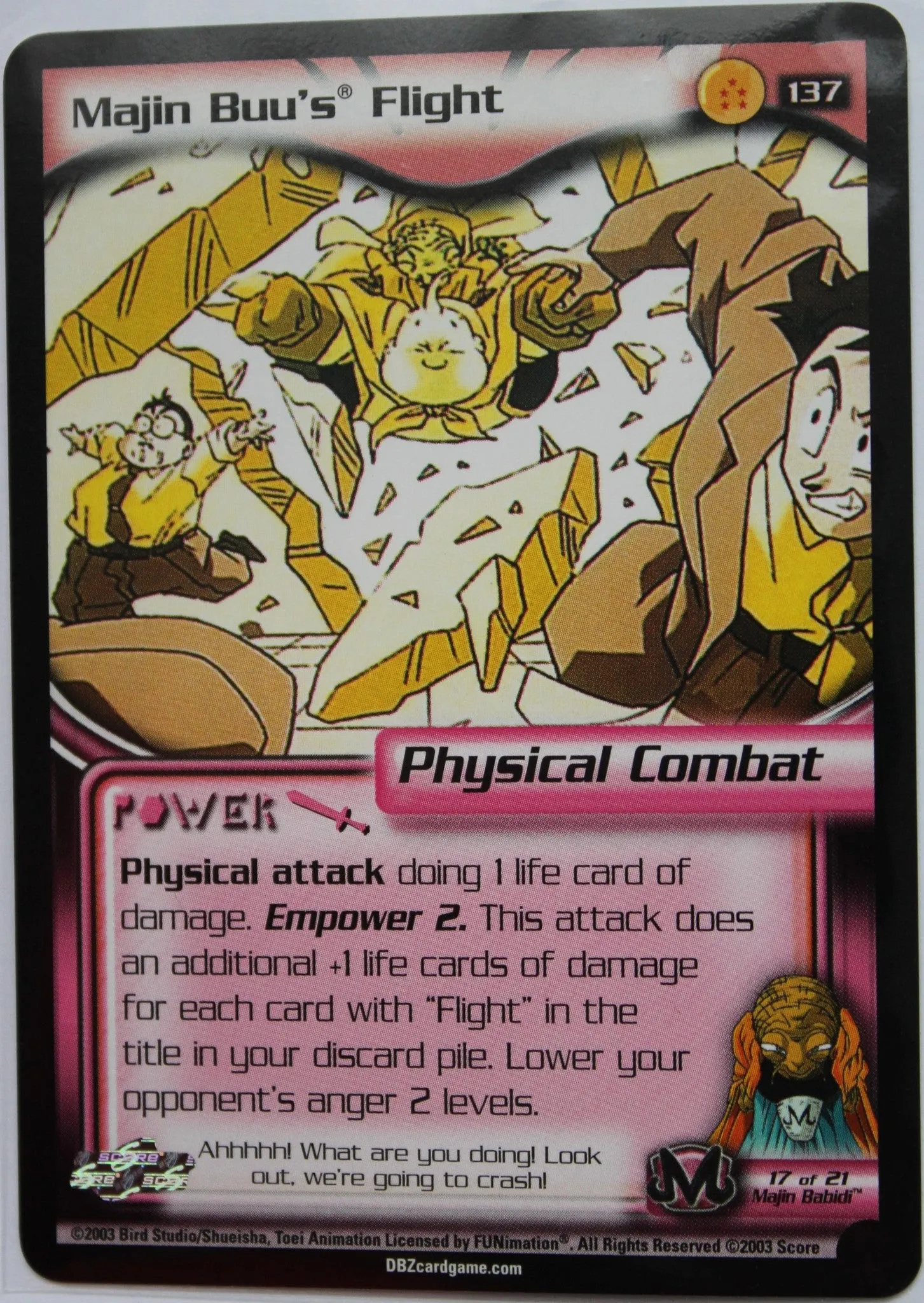 137 Majin Buu's Flight