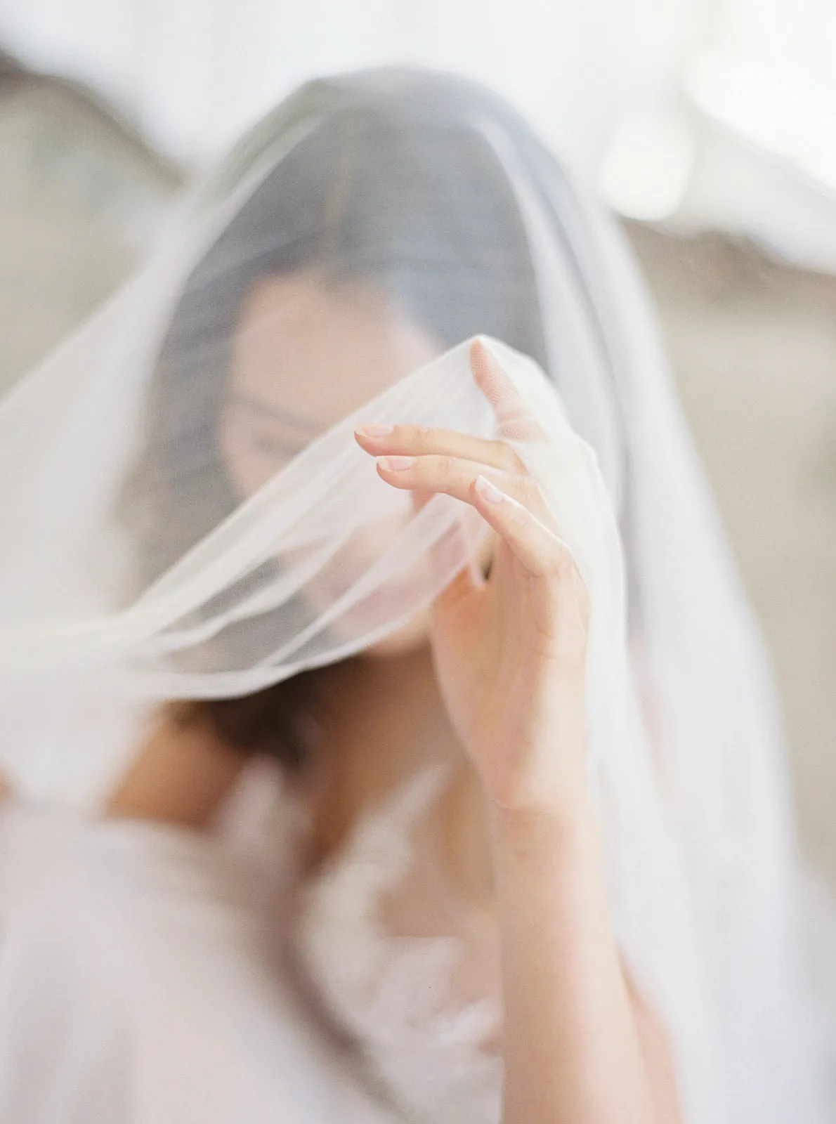 ANGELIQUE | French Silk Drop Veil
