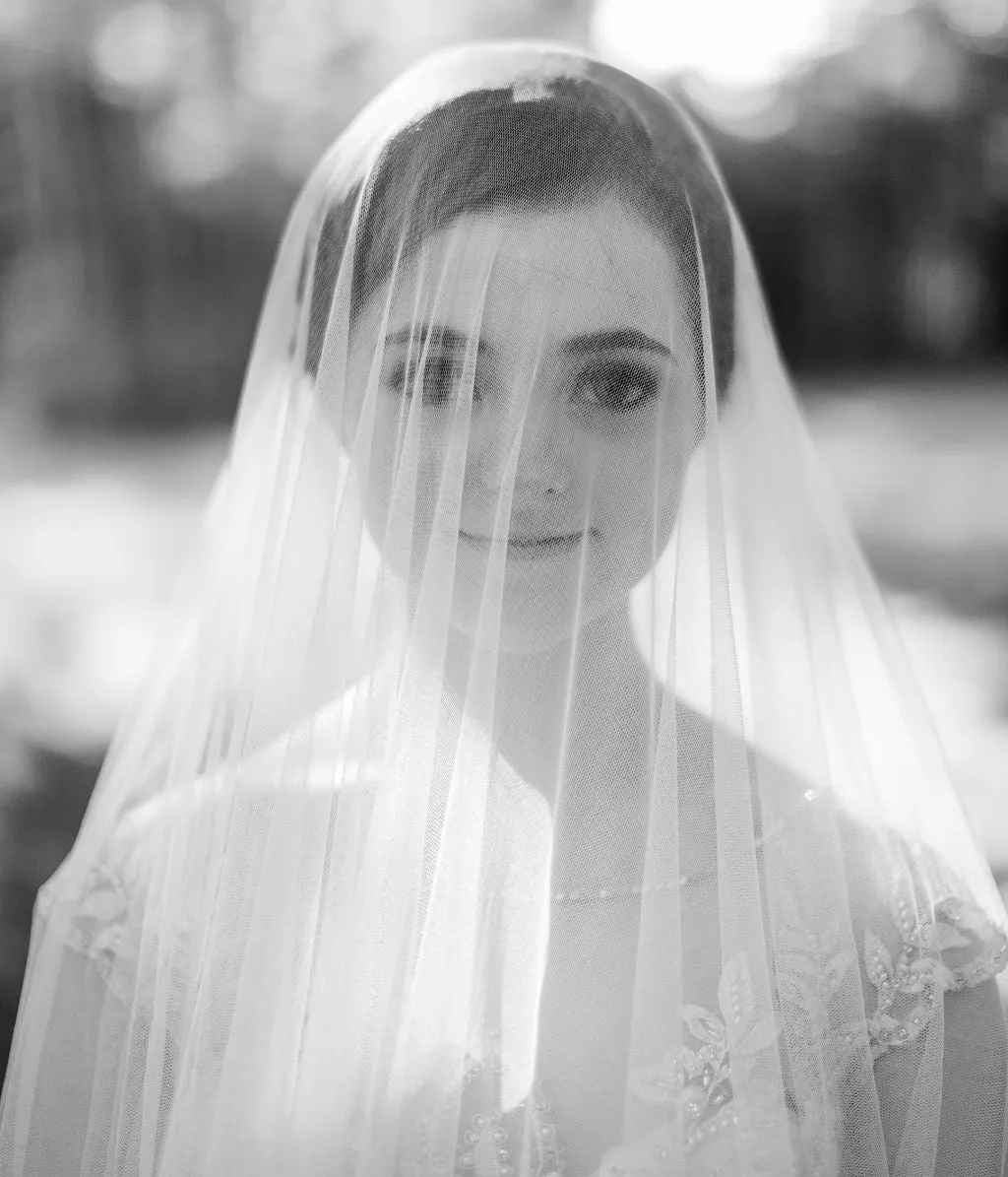 ANGELIQUE | French Silk Drop Veil