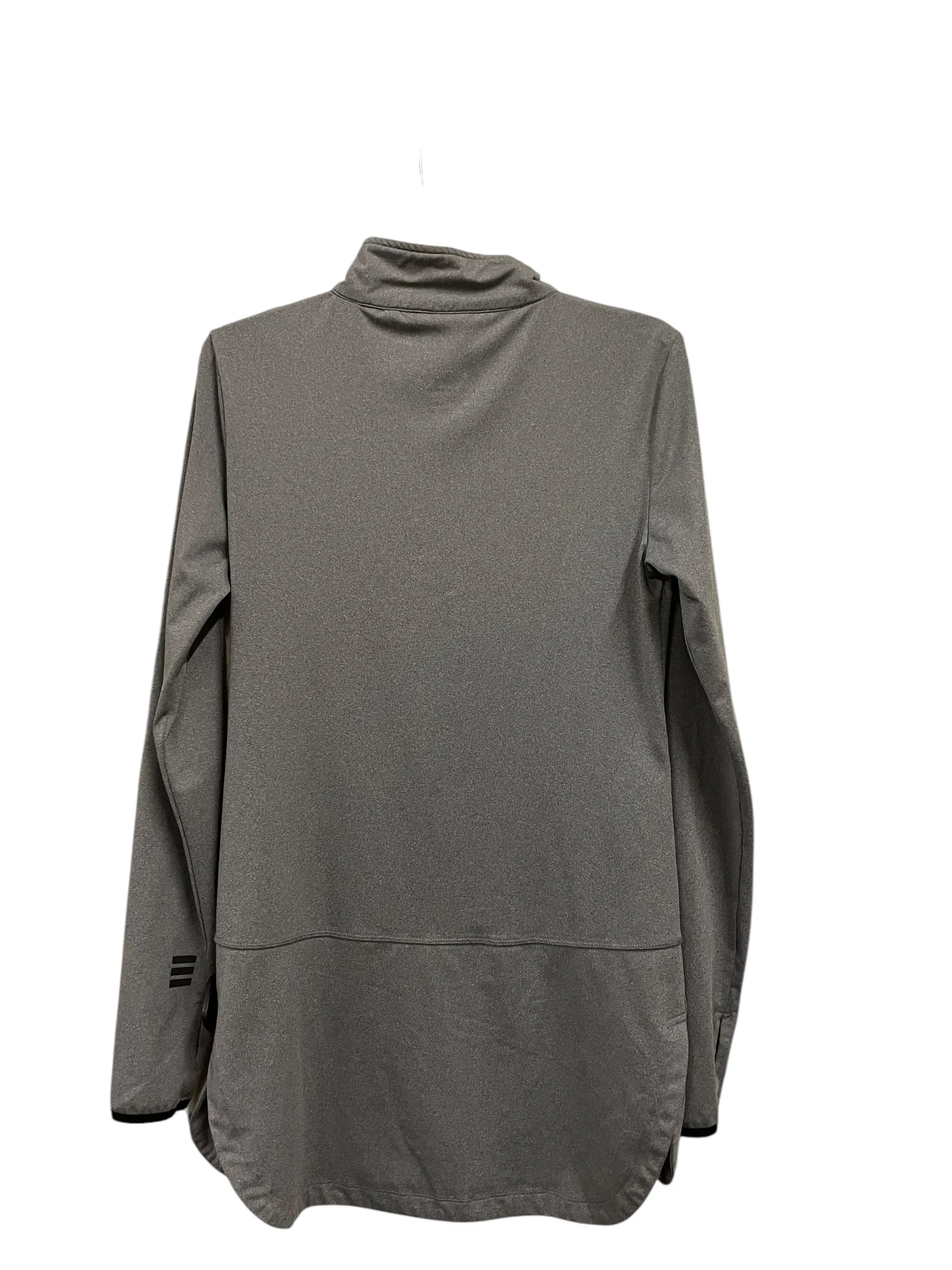 Athletic Jacket By Clothes Mentor In Grey, Size: S