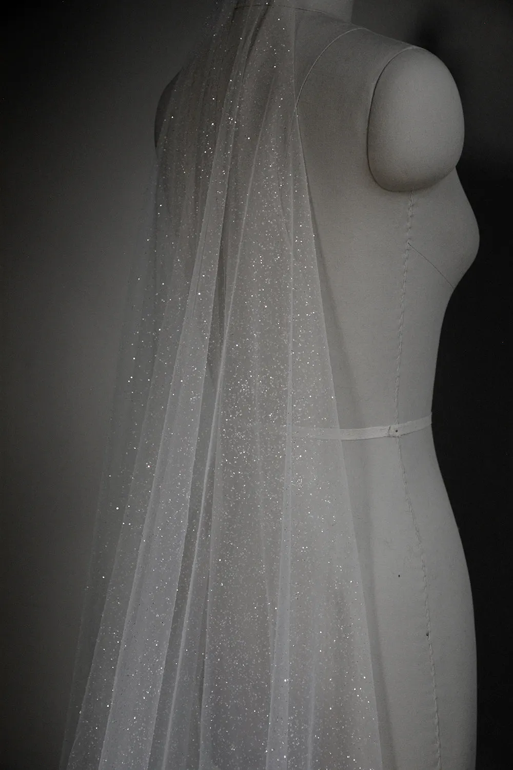 AURA | Long Sparkle Veil