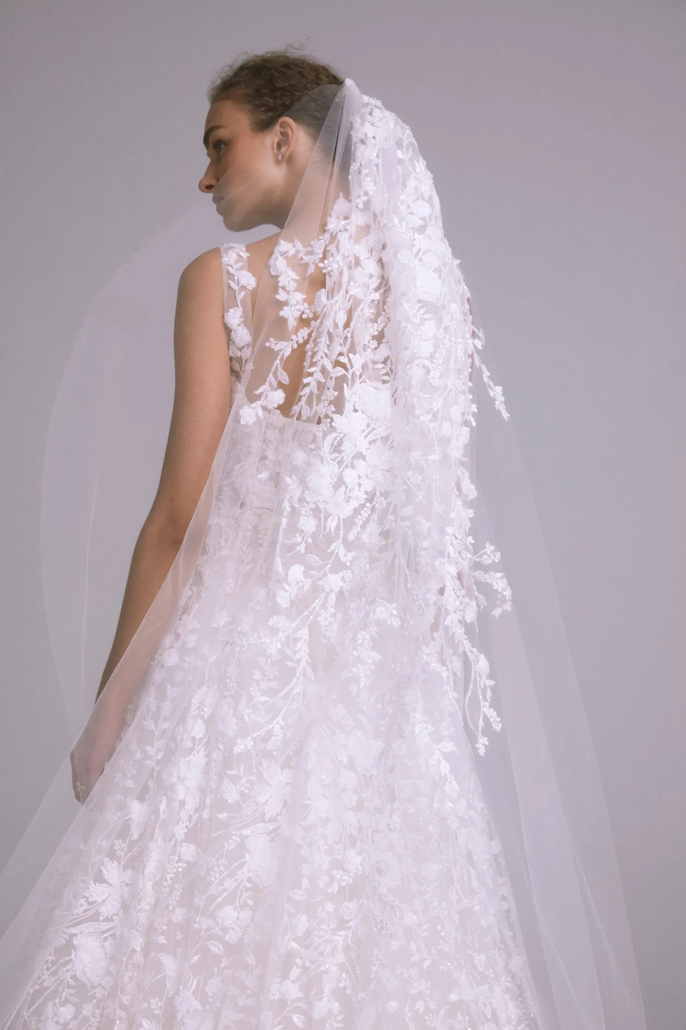 AVA814 - Floral Embroidery