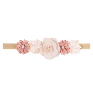 Baby Girl Flower Crown Headpiece #9