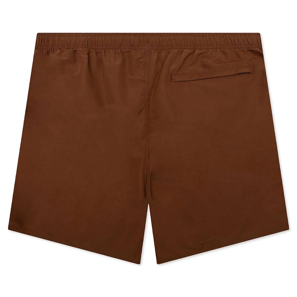 Big Basic Water Short - Coffee/Pistachio