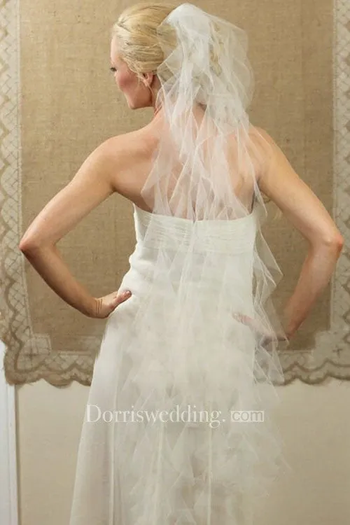 Bride Veil For Travel Photography Simple Style Long Wedding Accessories