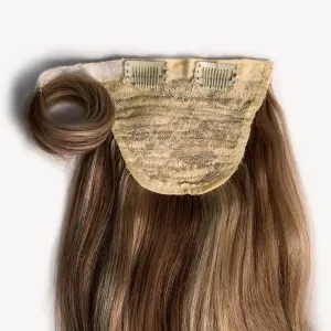 Bronde Highlighted, 32" Clip-in Ponytail Hair Extensions, P10/18/6 | 180g