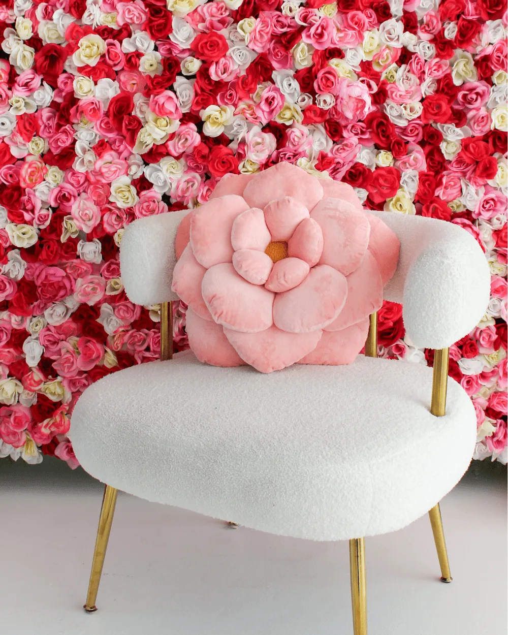 Camellia Flower Pillow