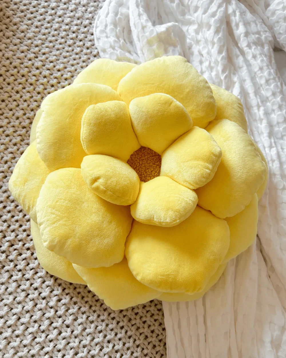 Camellia Flower Pillow