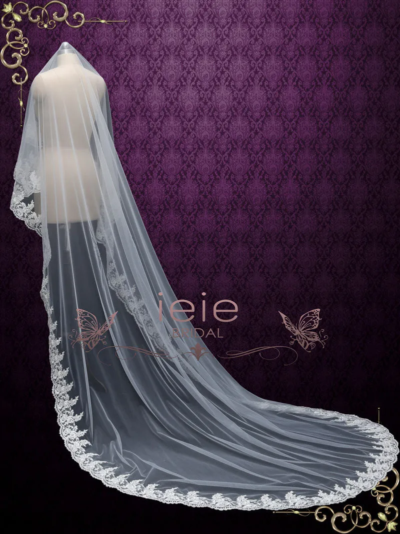 Cathedral Lace Mantilla Veil | VG1007