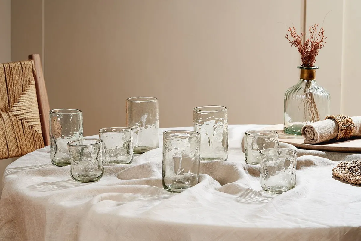 Chandani Tumbler Short - Clear - (Set of 4)