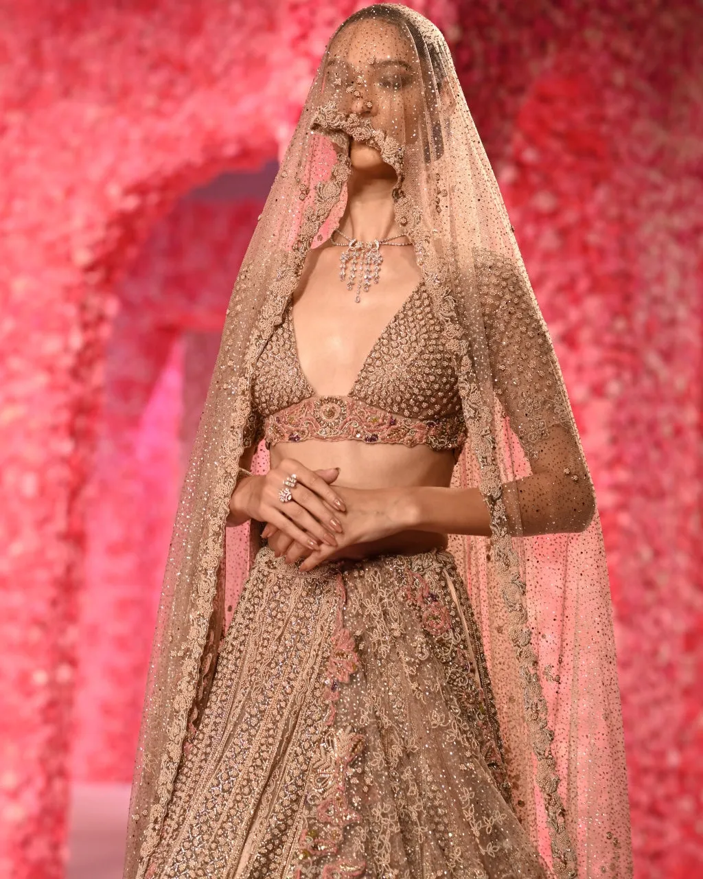 Chloe Shimmer Lehenga Set