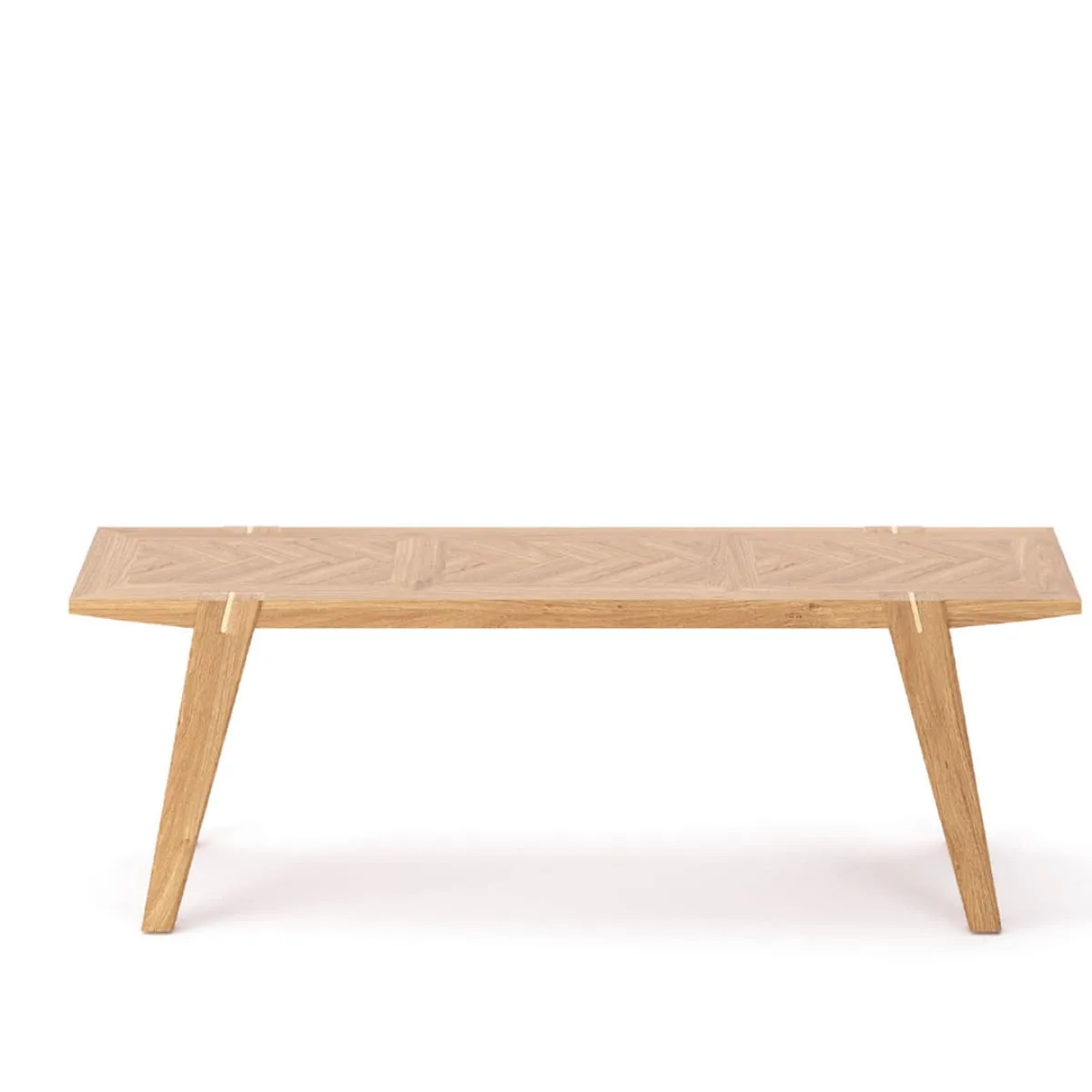 Colton Large Dining Bench W/ Brass