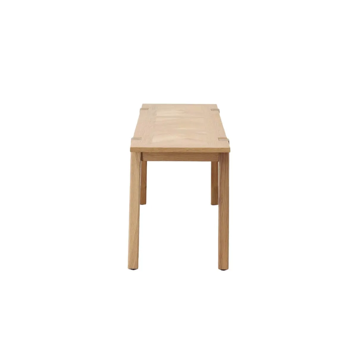 Colton Small Dining Bench W/ Brass