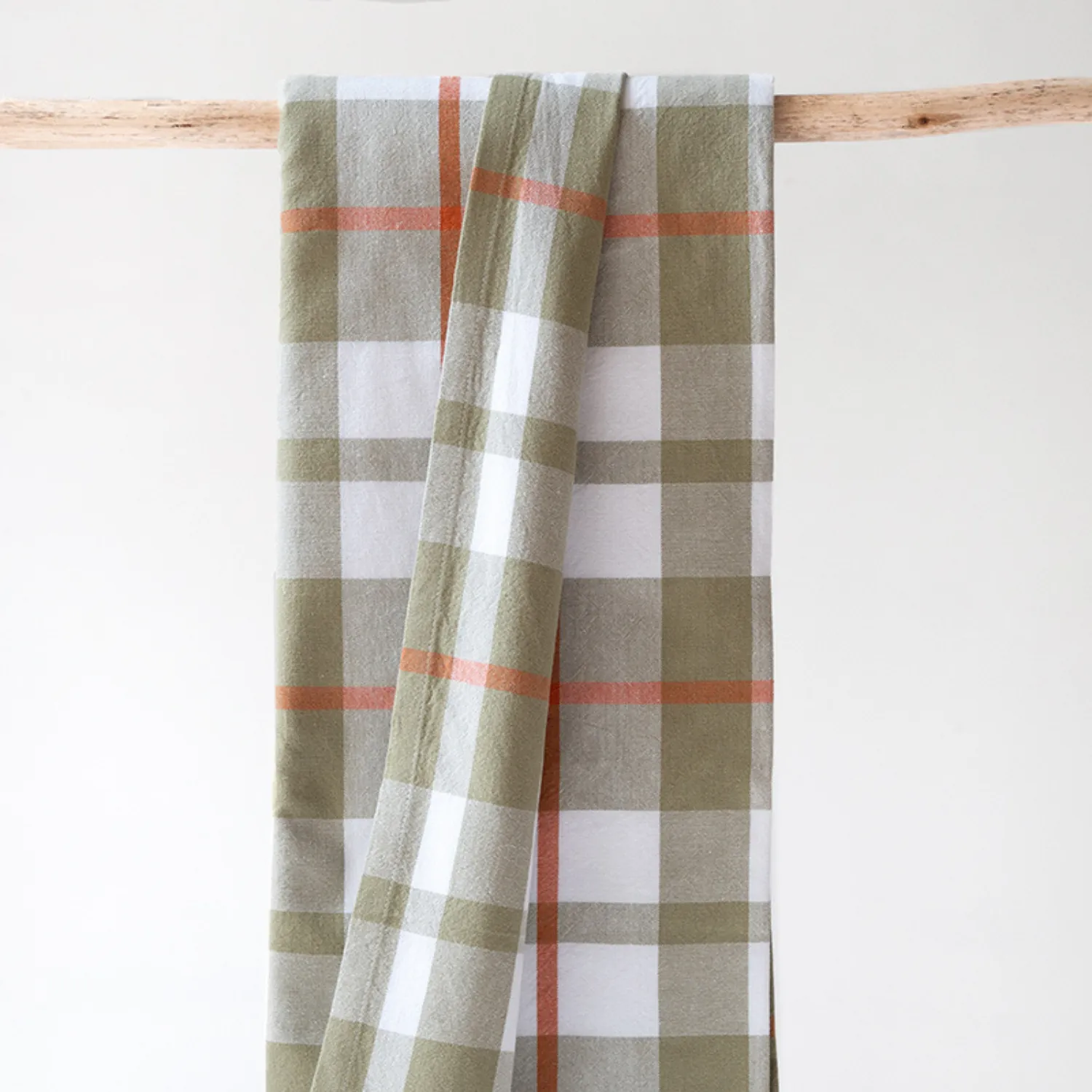 Country Check Green Tablecloth