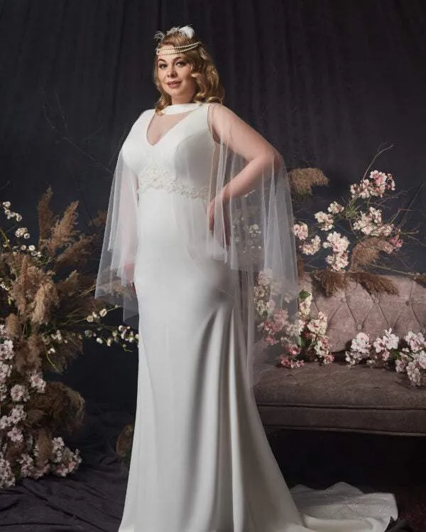 Diamond White Wedding Dress