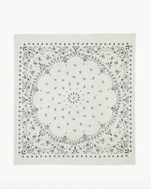 Effy Bandana Scarf - Blanc
