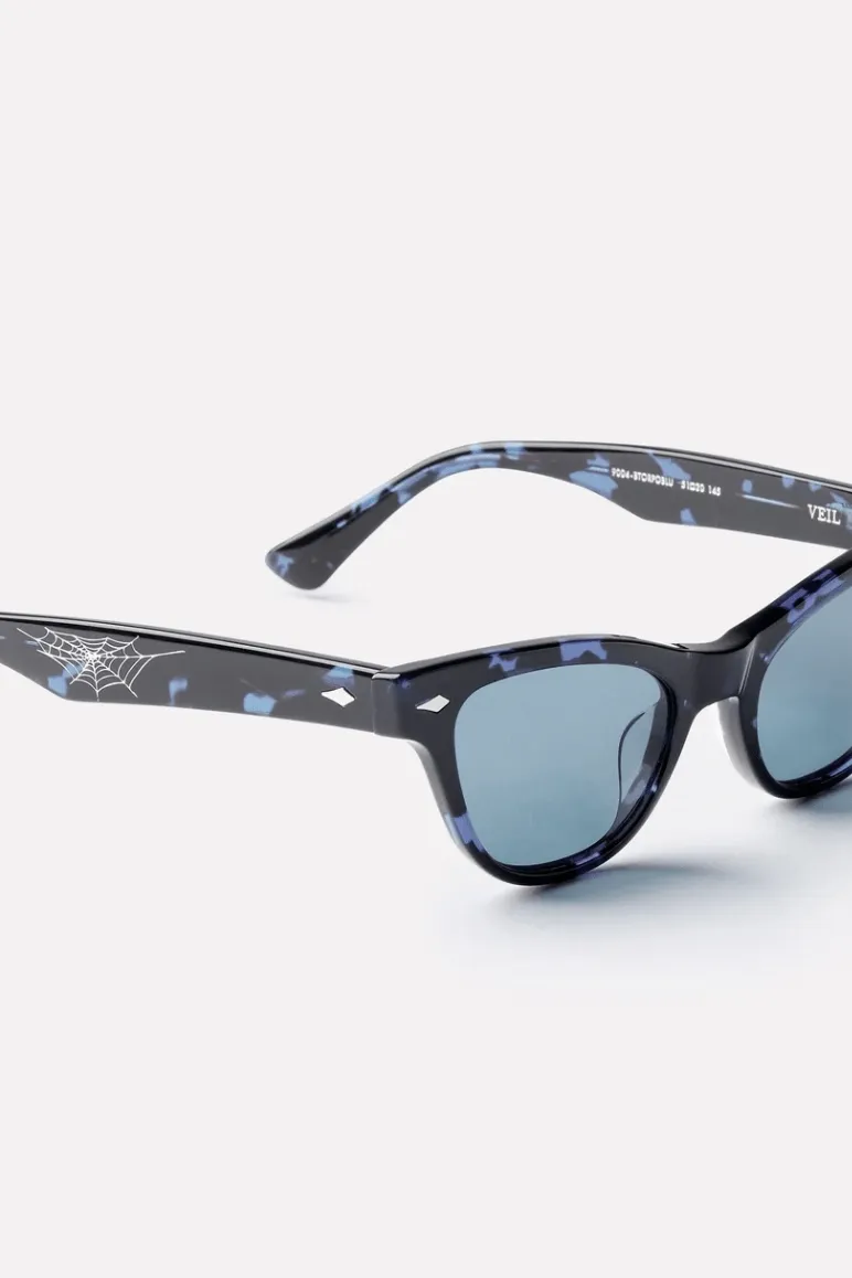 EPOKHE VEIL SUNGLASSES - BLUE TORTOISE POLISHED/ BLUE
