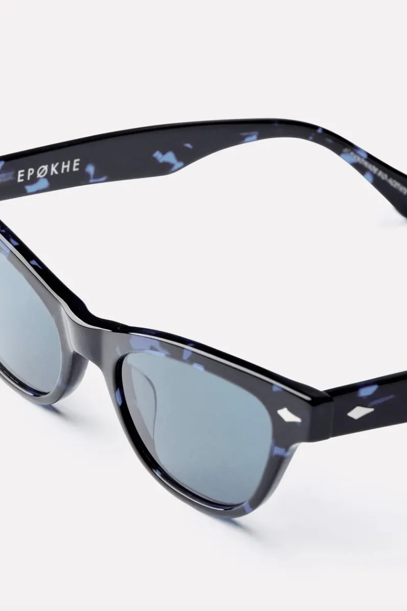EPOKHE VEIL SUNGLASSES - BLUE TORTOISE POLISHED/ BLUE