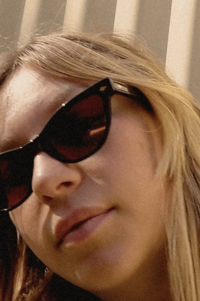 EPOKHE VEIL SUNGLASSES - BLUE TORTOISE POLISHED/ BLUE