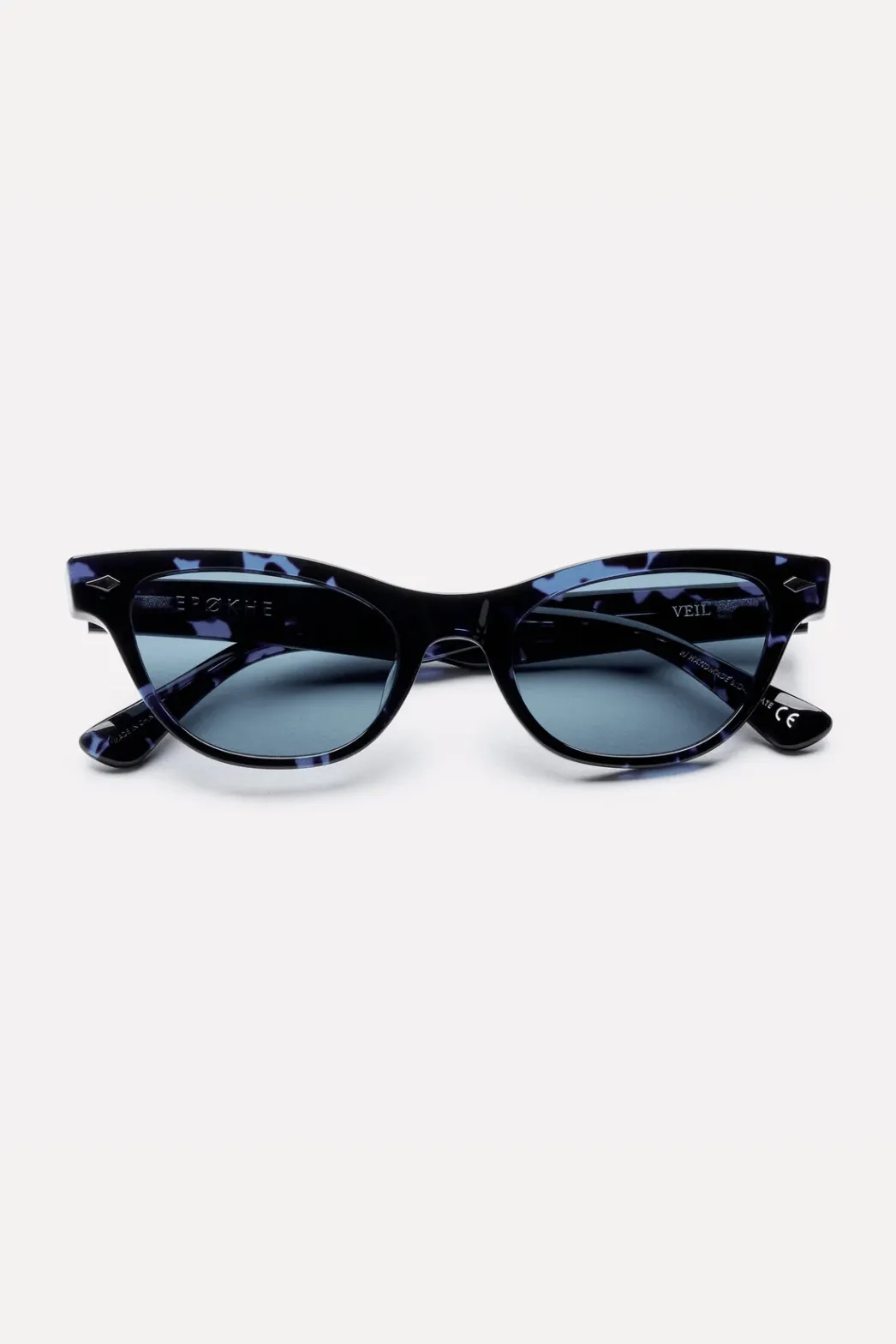 EPOKHE VEIL SUNGLASSES - BLUE TORTOISE POLISHED/ BLUE