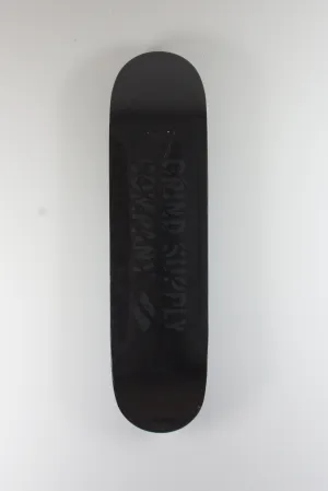 Grind Supply Co - ’layered’ - Team Series - Skateboard Deck - Black / Deep Green - 8.125 x 14.25 x 32.00