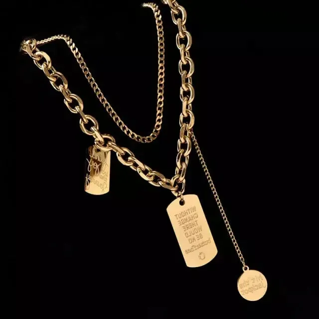 Journey Butterfly Double Layered Necklace