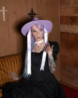 Lavender | Lively Ghosts Veiled Hat