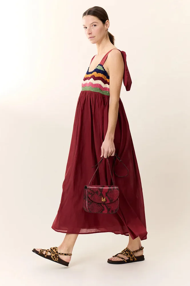 Leon & Harper Ricq Crochet Tomato Dress