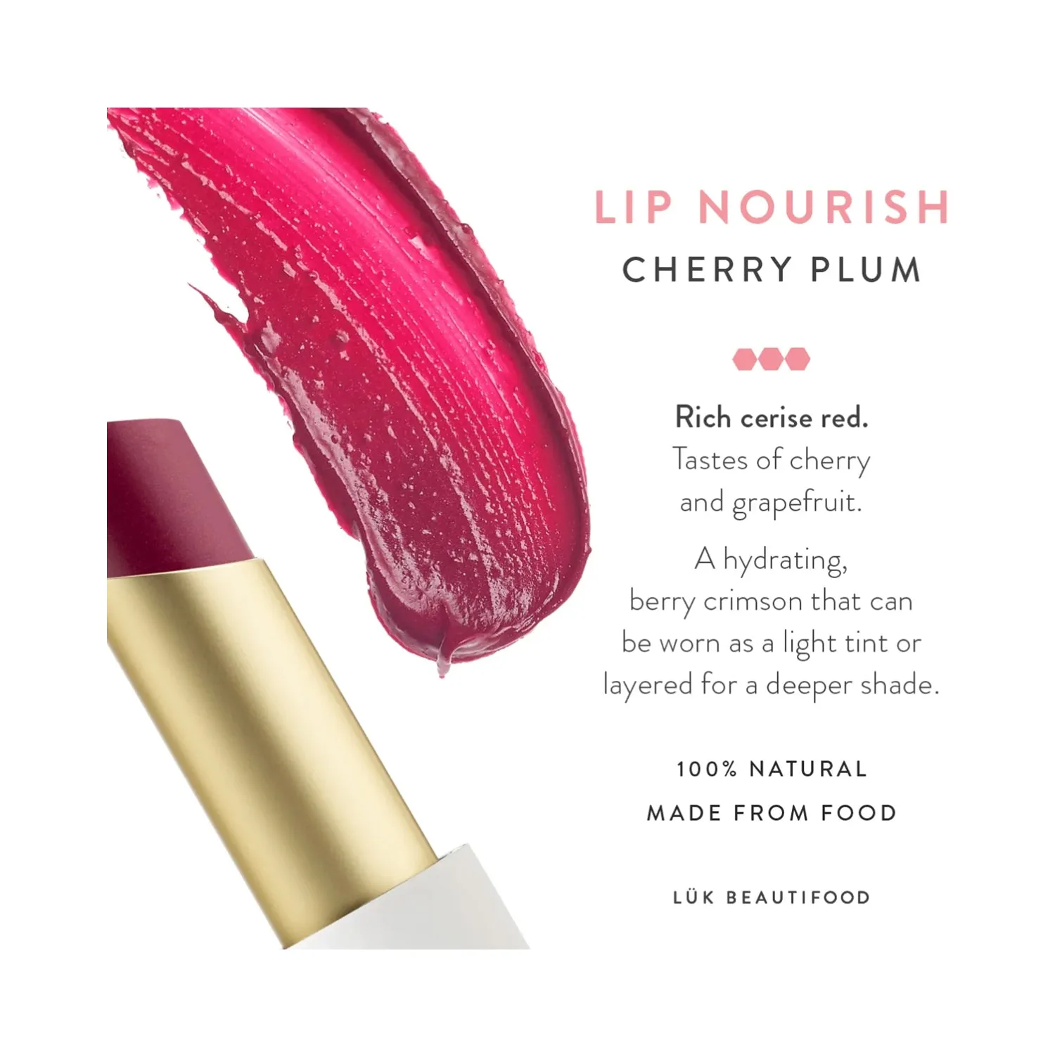 Lip Nourish Luk Cherry Plum