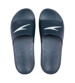 Men's Single Colour Slides - Oxid Grey & White