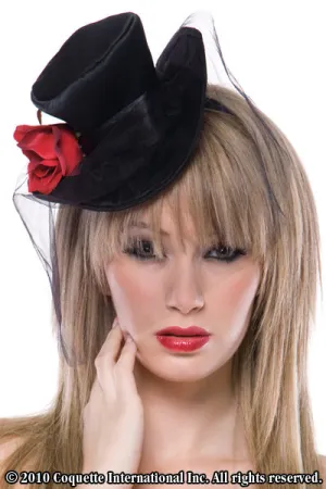 Mini Top Hat with Veil