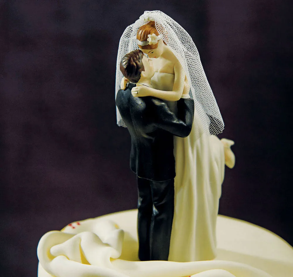 Miniature Cake Top Bridal Veil