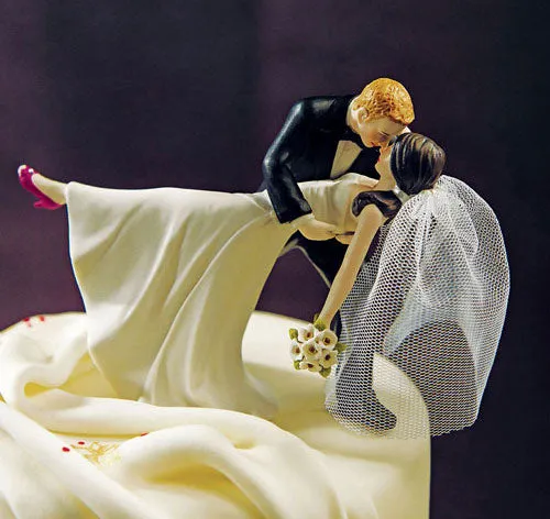 Miniature Cake Top Bridal Veil