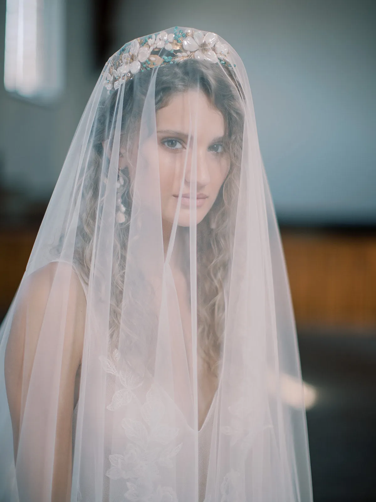 MIRAGE | Sheer Drop Veil
