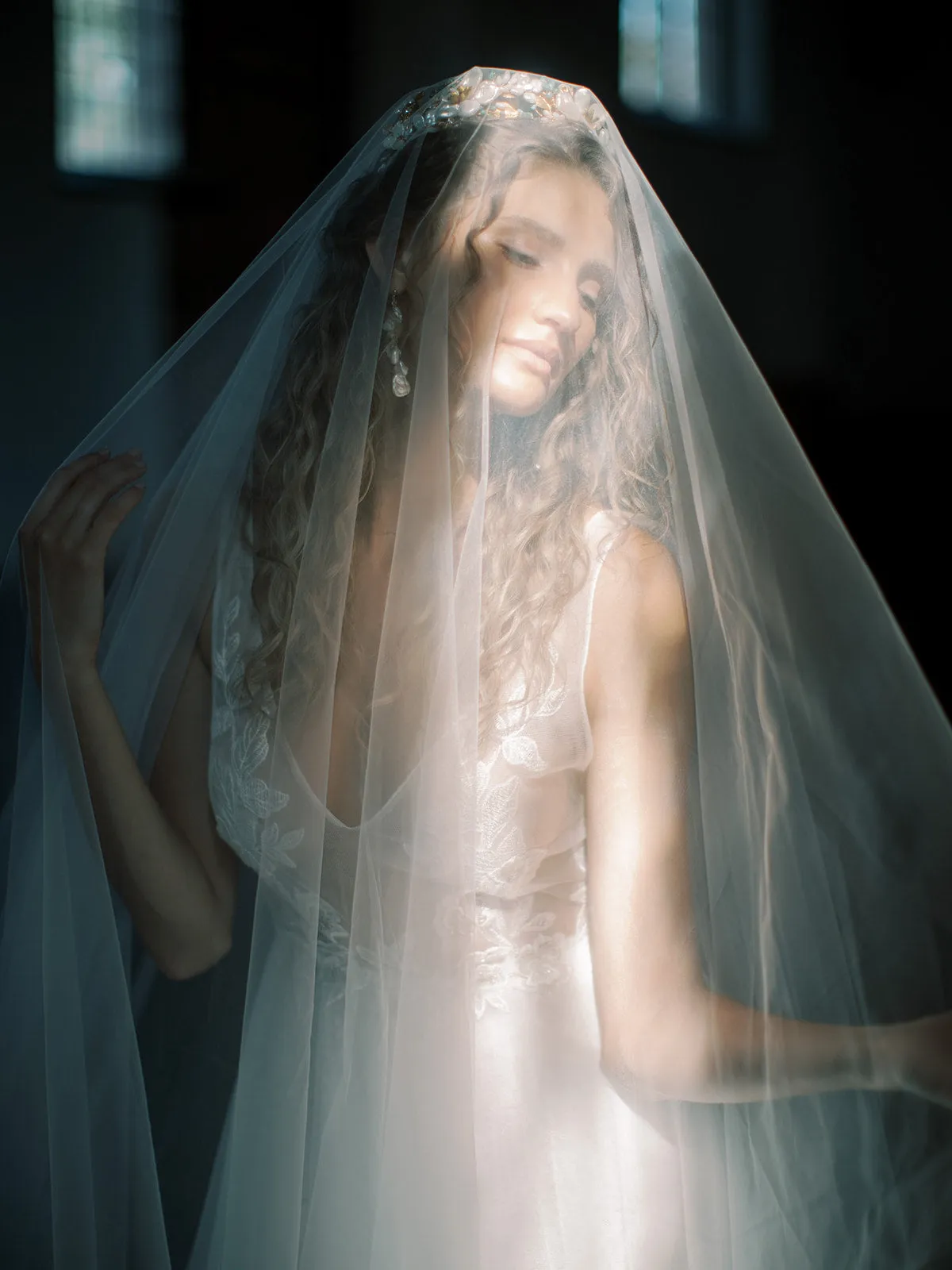 MIRAGE | Sheer Drop Veil