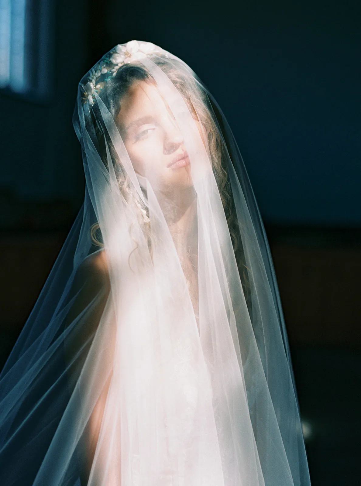 MIRAGE | Sheer Drop Veil