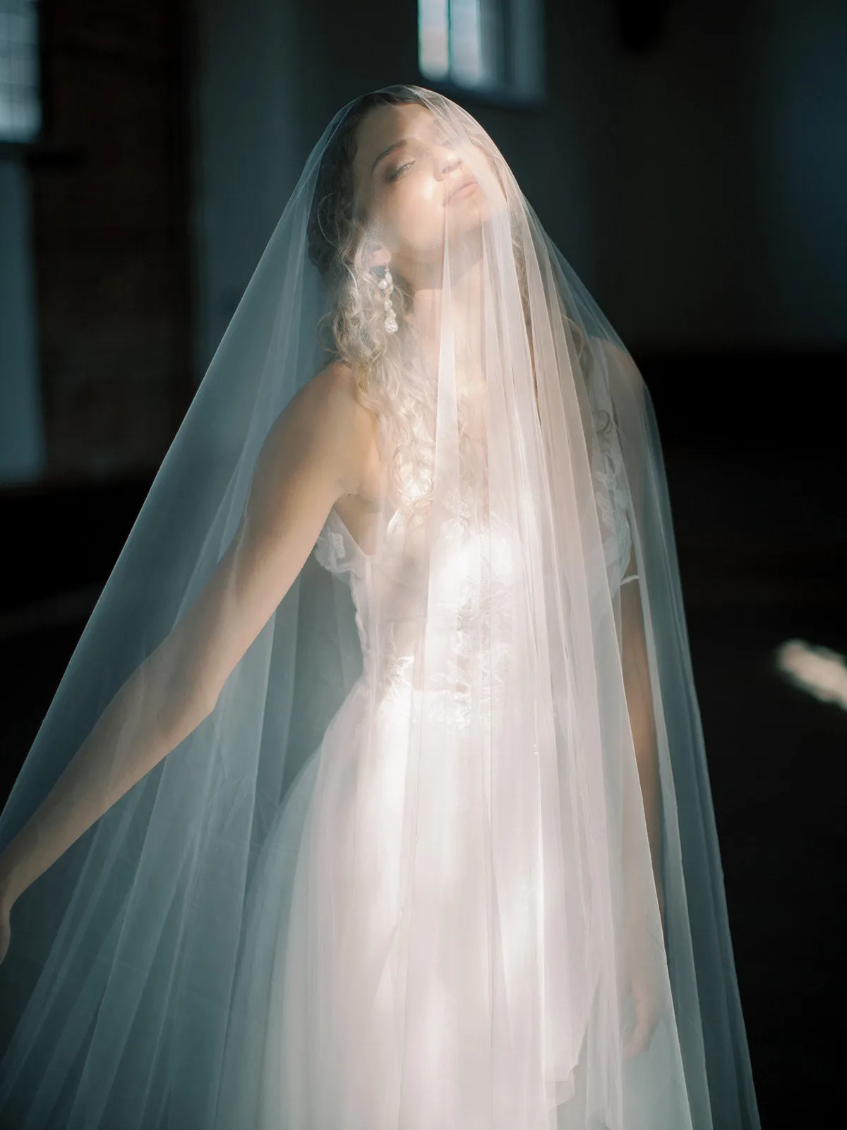 MIRAGE | Sheer Drop Veil
