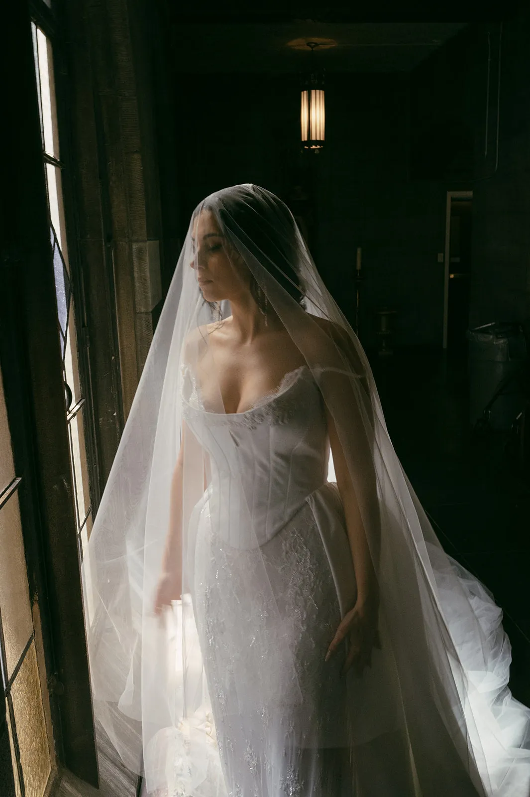 MIRAGE | Sheer Drop Veil