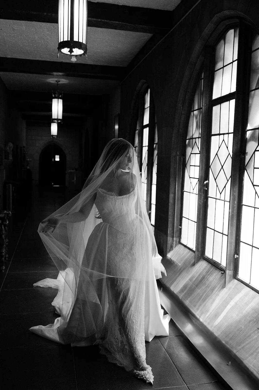 MIRAGE | Sheer Drop Veil