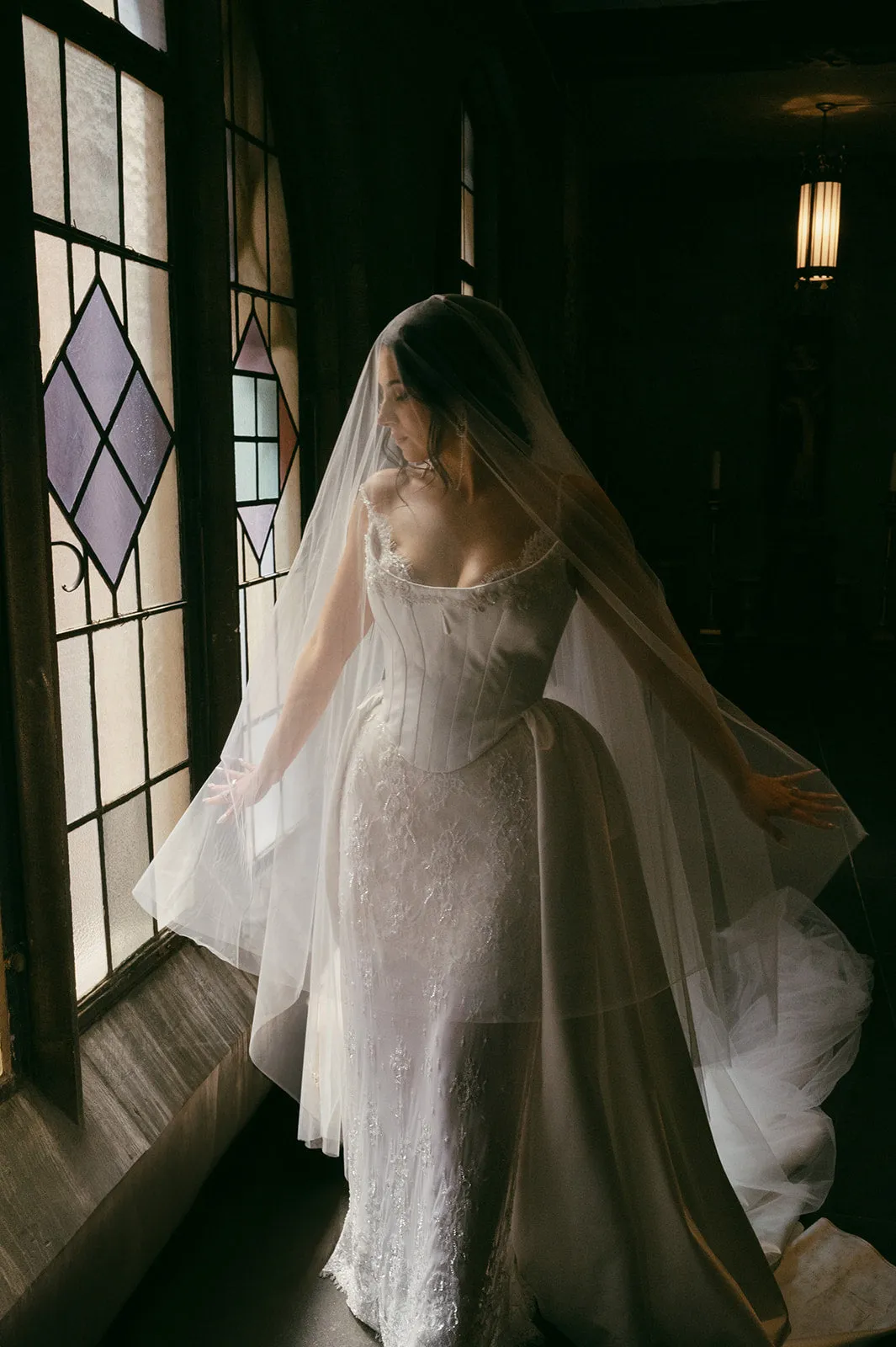 MIRAGE | Sheer Drop Veil