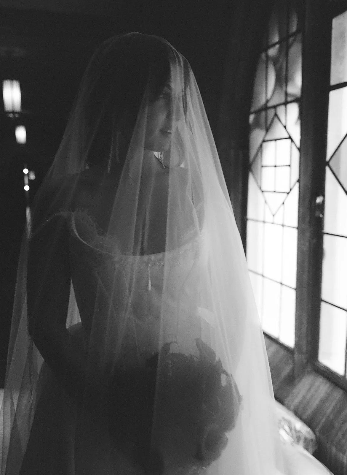 MIRAGE | Sheer Drop Veil