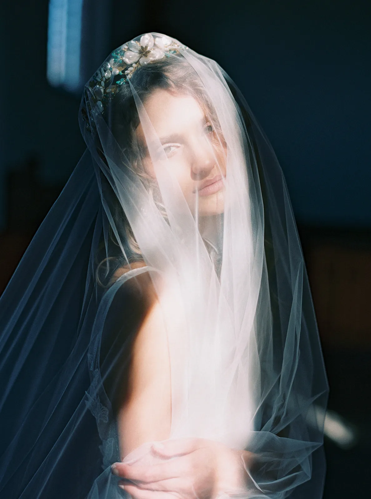 MIRAGE | Sheer Drop Veil
