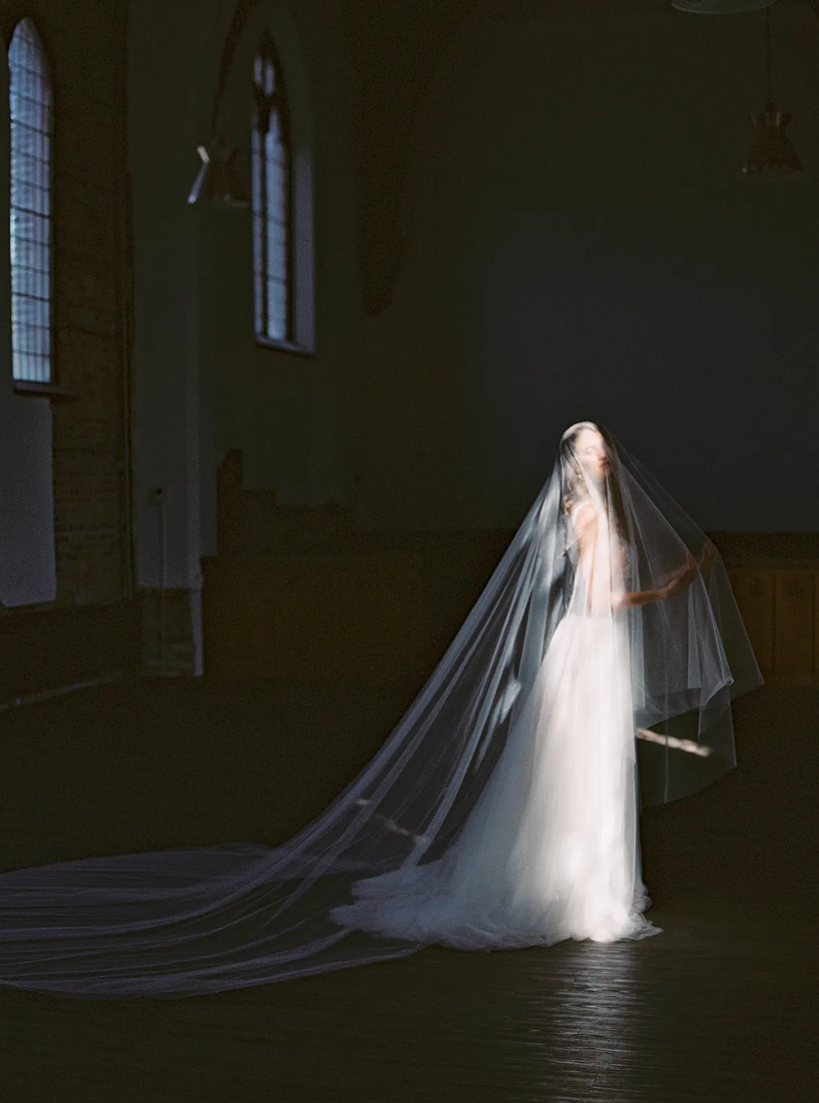 MIRAGE | Sheer Drop Veil