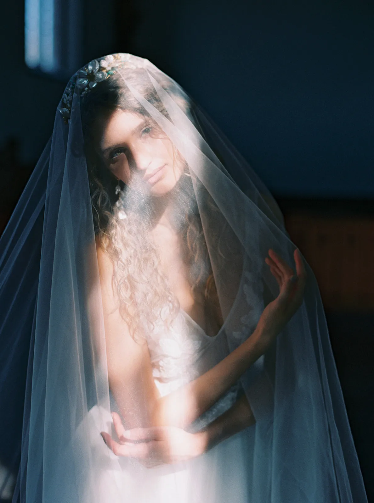 MIRAGE | Sheer Drop Veil