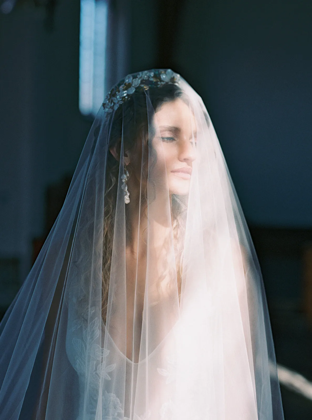 MIRAGE | Sheer Drop Veil