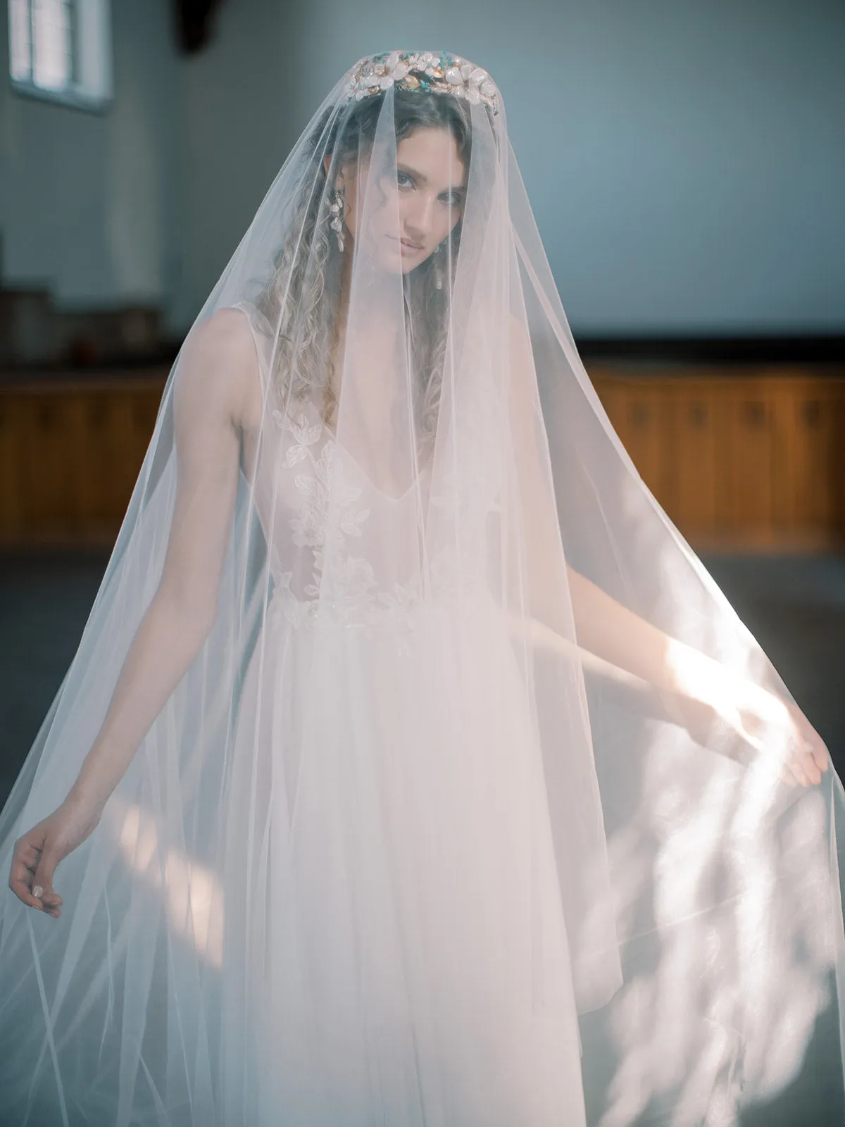 MIRAGE | Sheer Drop Veil