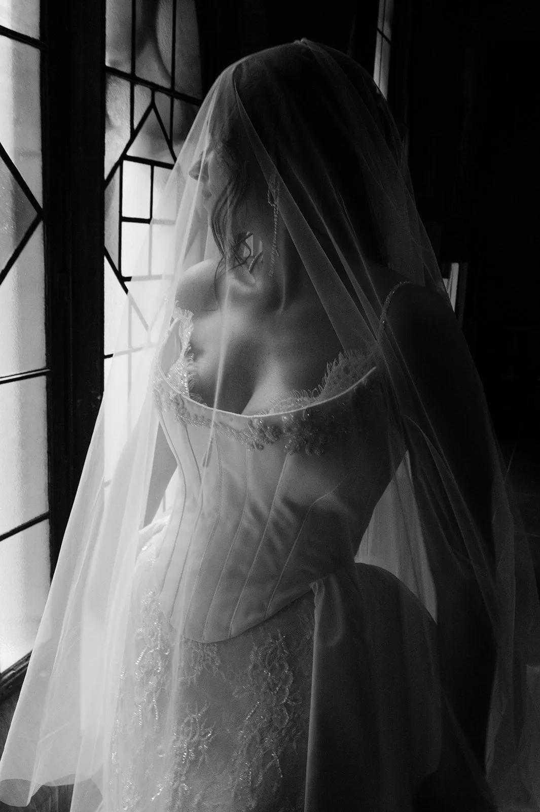 MIRAGE | Sheer Drop Veil