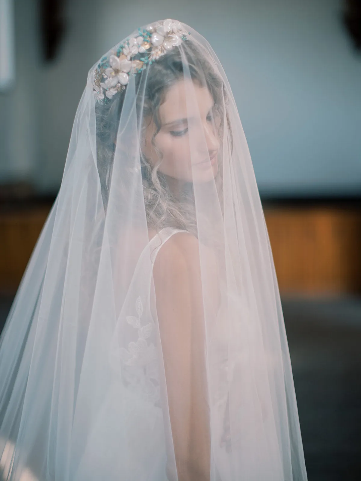 MIRAGE | Sheer Drop Veil