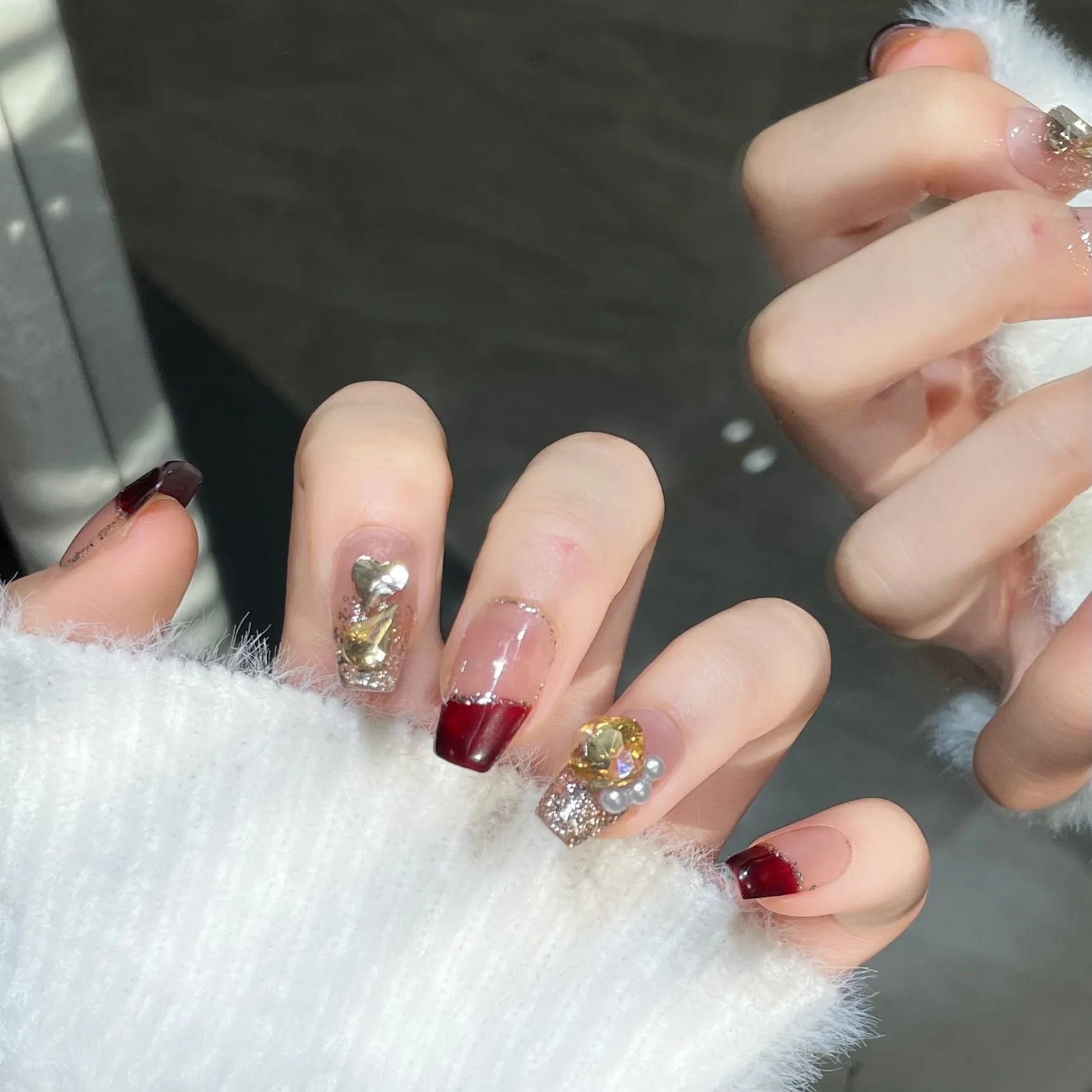 Romantic Wine Red